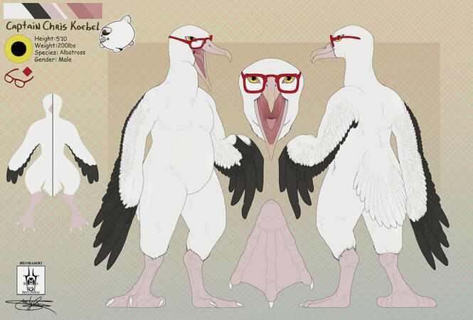 Albatross Ref Sheet, bare (by Seregore)